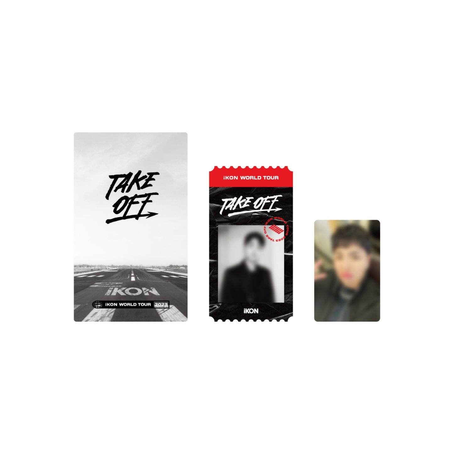 iKON [2023 World Tour : TAKE OFF] Ticket Holder Set