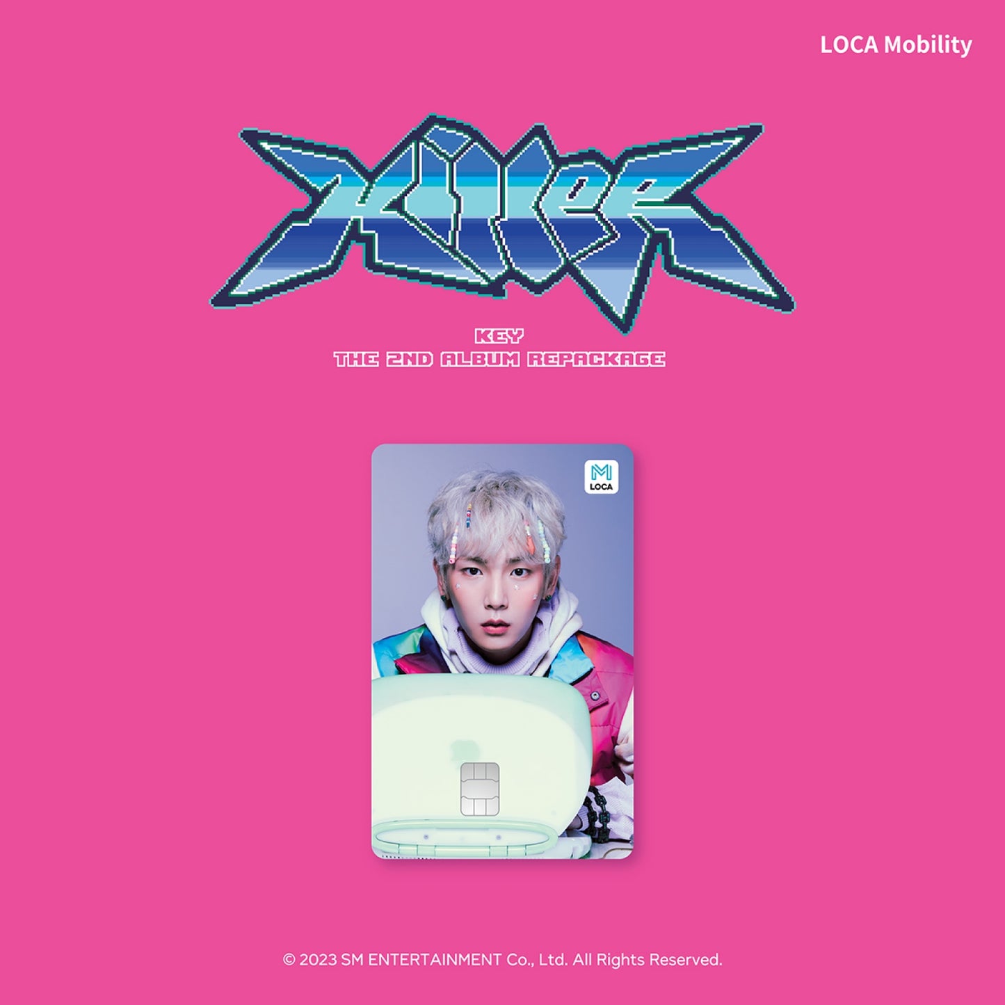 SHINee KEY [KILLER] Locamobility Card