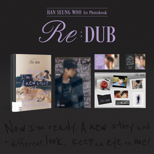 HAN SEUNG WOO 1st Photobook : Re:DUB