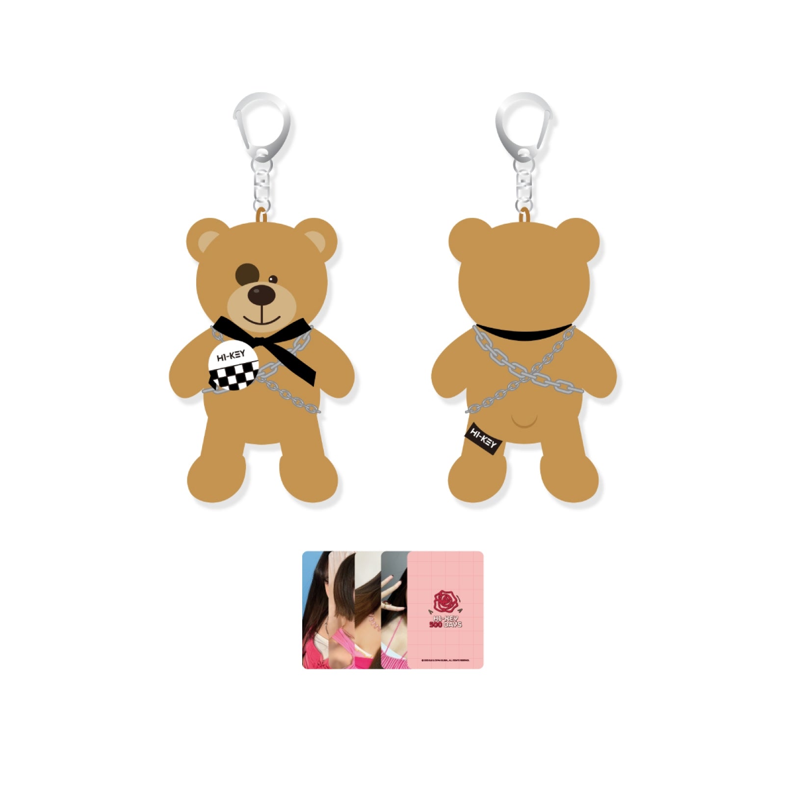 H1-KEY [500 DAYS Pop-Up Store] Benique Doll Keyring – KPOP2U_Unnie