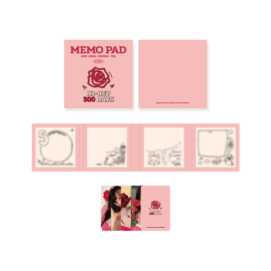 H1-KEY [500 DAYS Pop-Up Store] Memo Pad