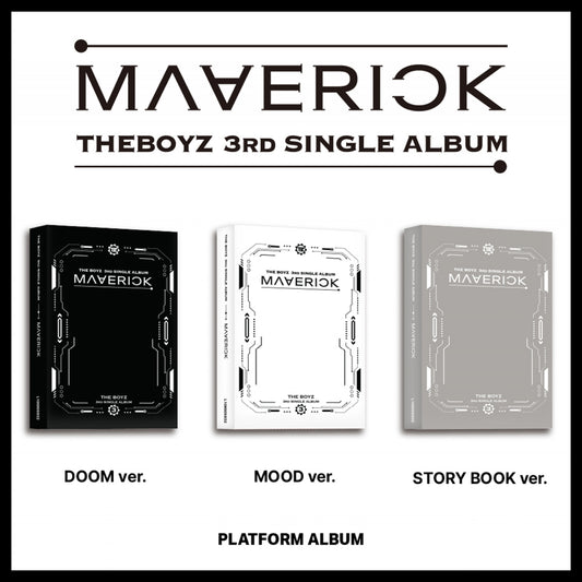 THE BOYZ 3rd Single Album : MAVERICK (Platform ver)