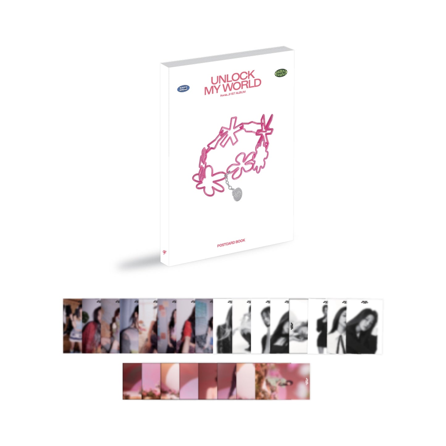 fromis_9 [Unlock My World Pop Up] Postcard Book