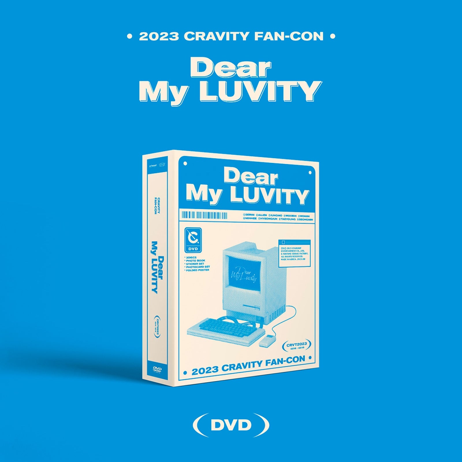 CRAVITY [2023 FAN CON: Dear My LUVITY] DVD & KiT