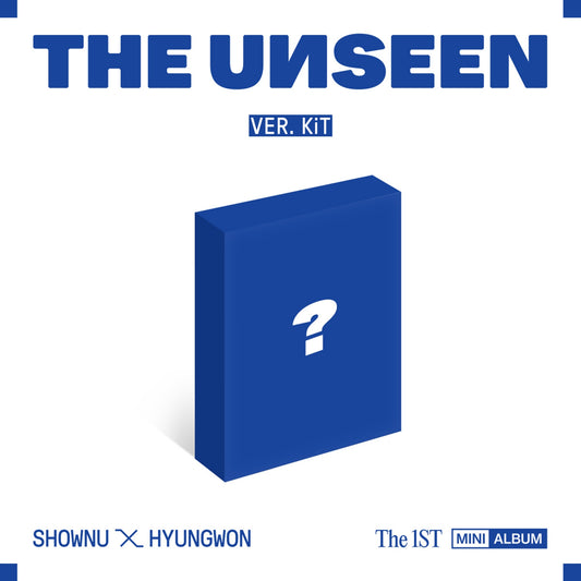 SHOWNU X HYUNGWON 1st Mini Album : THE UNSEEN (KiT ver)