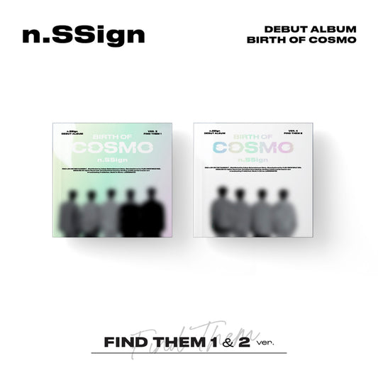 n.SSign Debut Album : BIRTH OF COSMO (FIND THEM ver)
