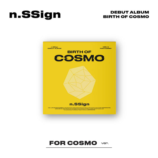 n.SSign Debut Album : BIRTH OF COSMO (FOR COSMO ver)