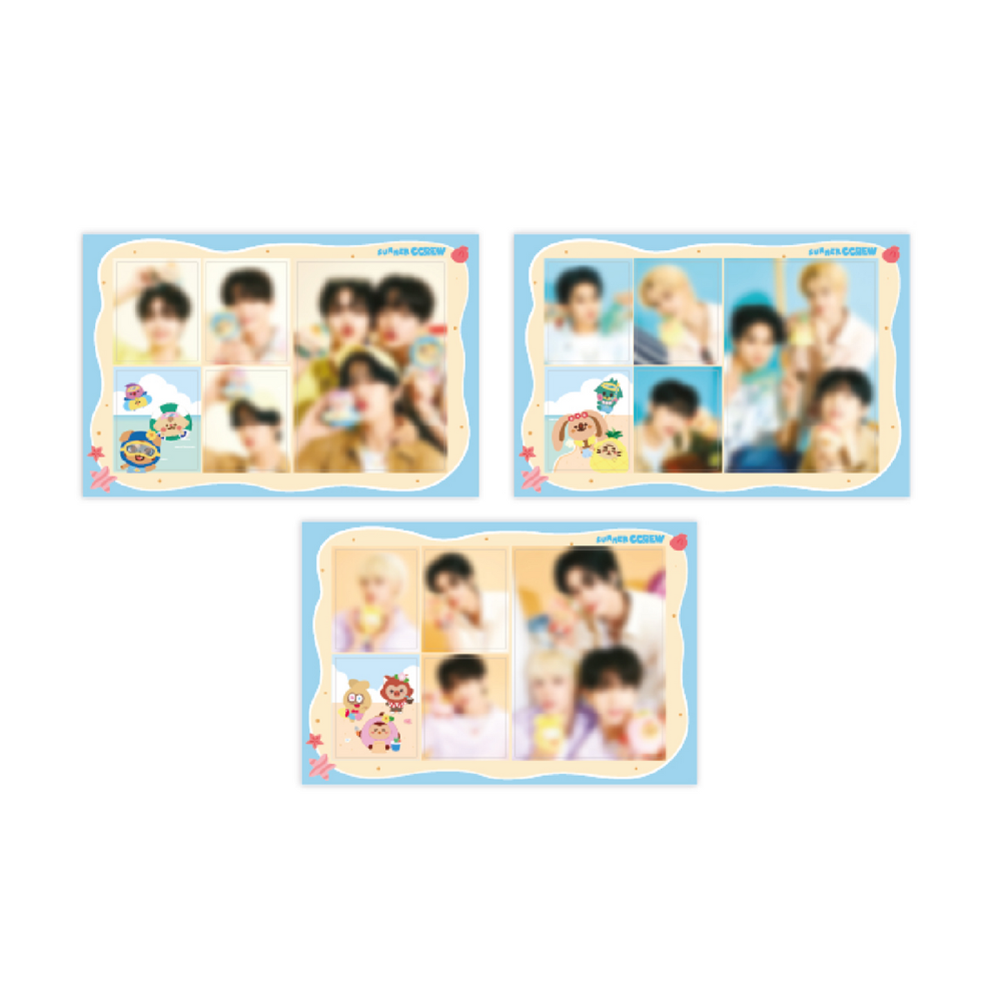 CRAVITY [SUMMER CCREW] Sticker Photo Set