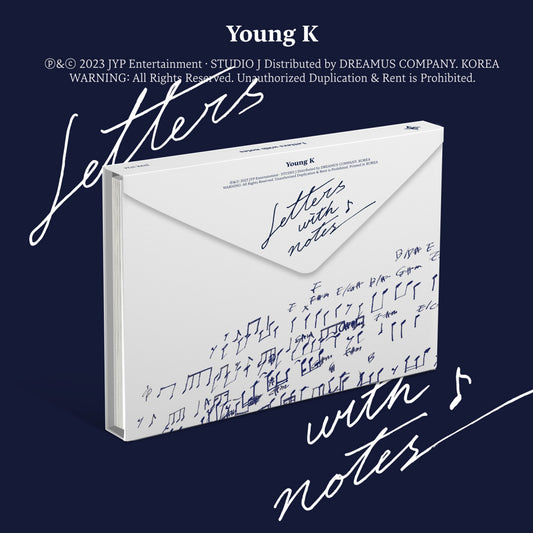 DAY6 YOUNG K 1st Full Album : Letters with notes