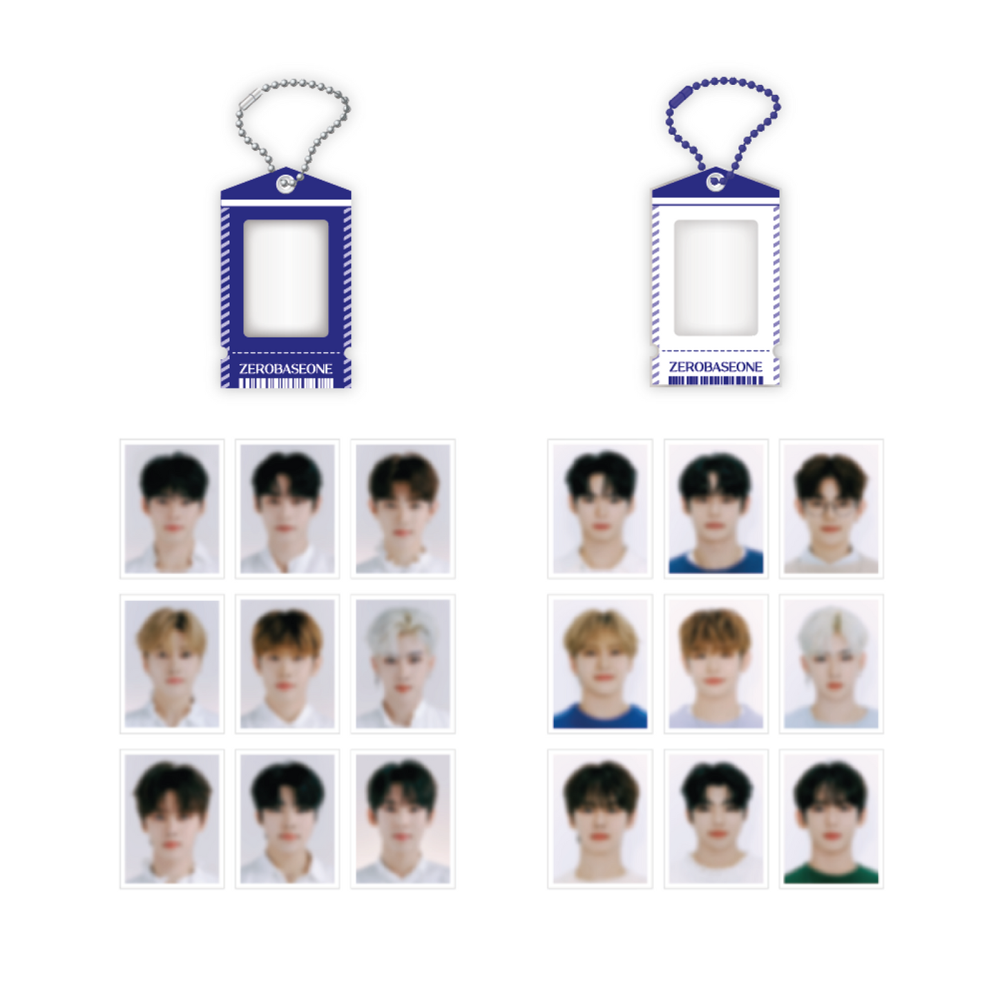 ZEROBASEONE [The Moving Seoul Pop Up] Mini Photo Holder Set