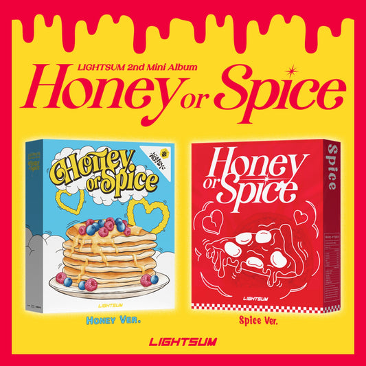 LIGHTSUM 2nd Mini Album : Honey or Spice