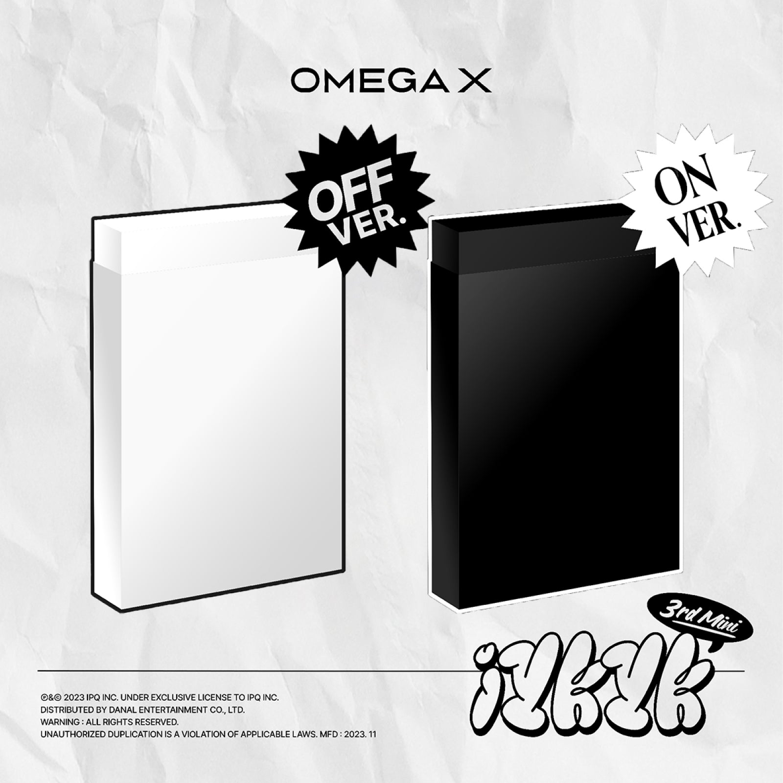 限定版 OMEGA チェキ サイン 当選 イェチャン X K-POP/アジア 