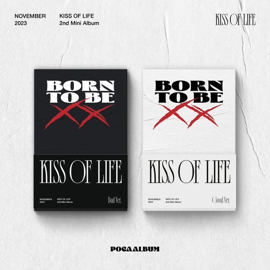 KISS OF LIFE 2nd Mini Album : Born to be XX (POCA ver)