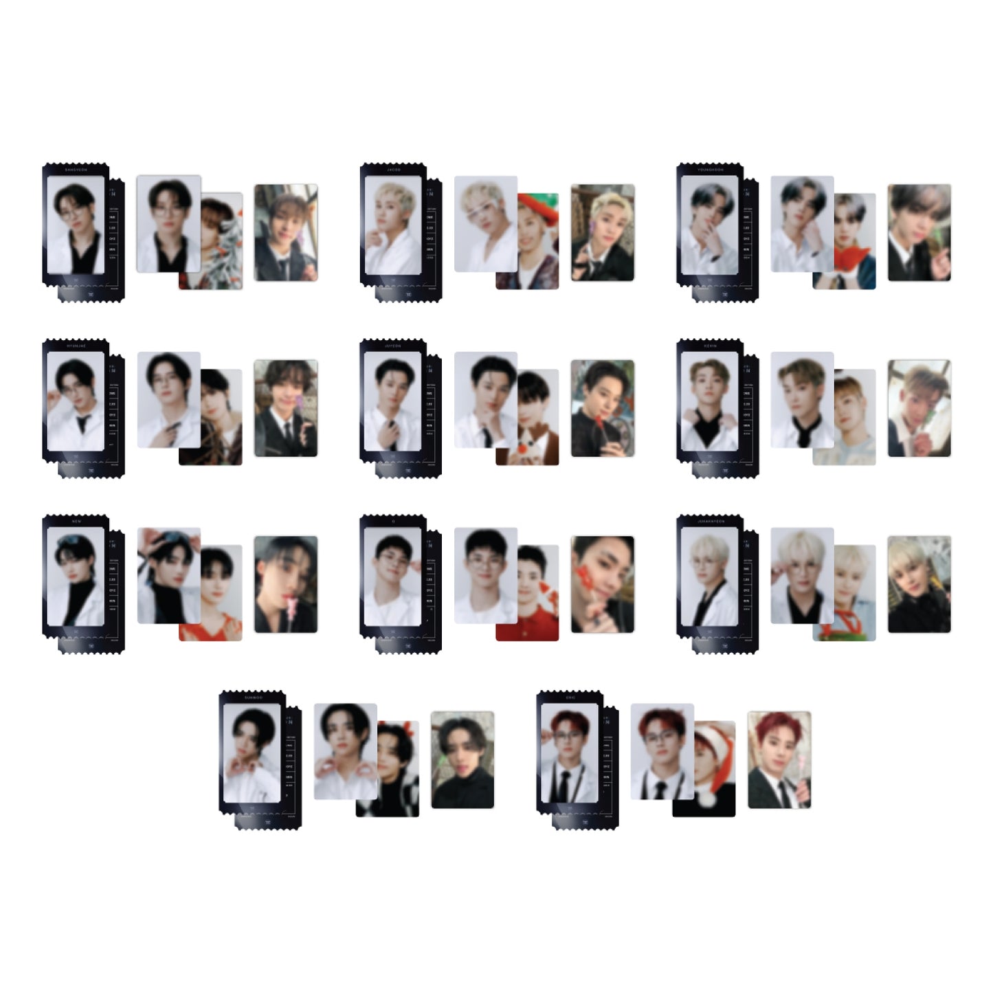 THE BOYZ [World Tour: ZENERATION ENCORE] Ticket Photo Set