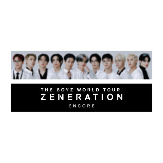 THE BOYZ [World Tour: ZENERATION ENCORE] Photo Slogan