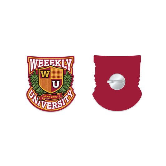 WEEEKLY [WU Weeekly University] Logo Wappen