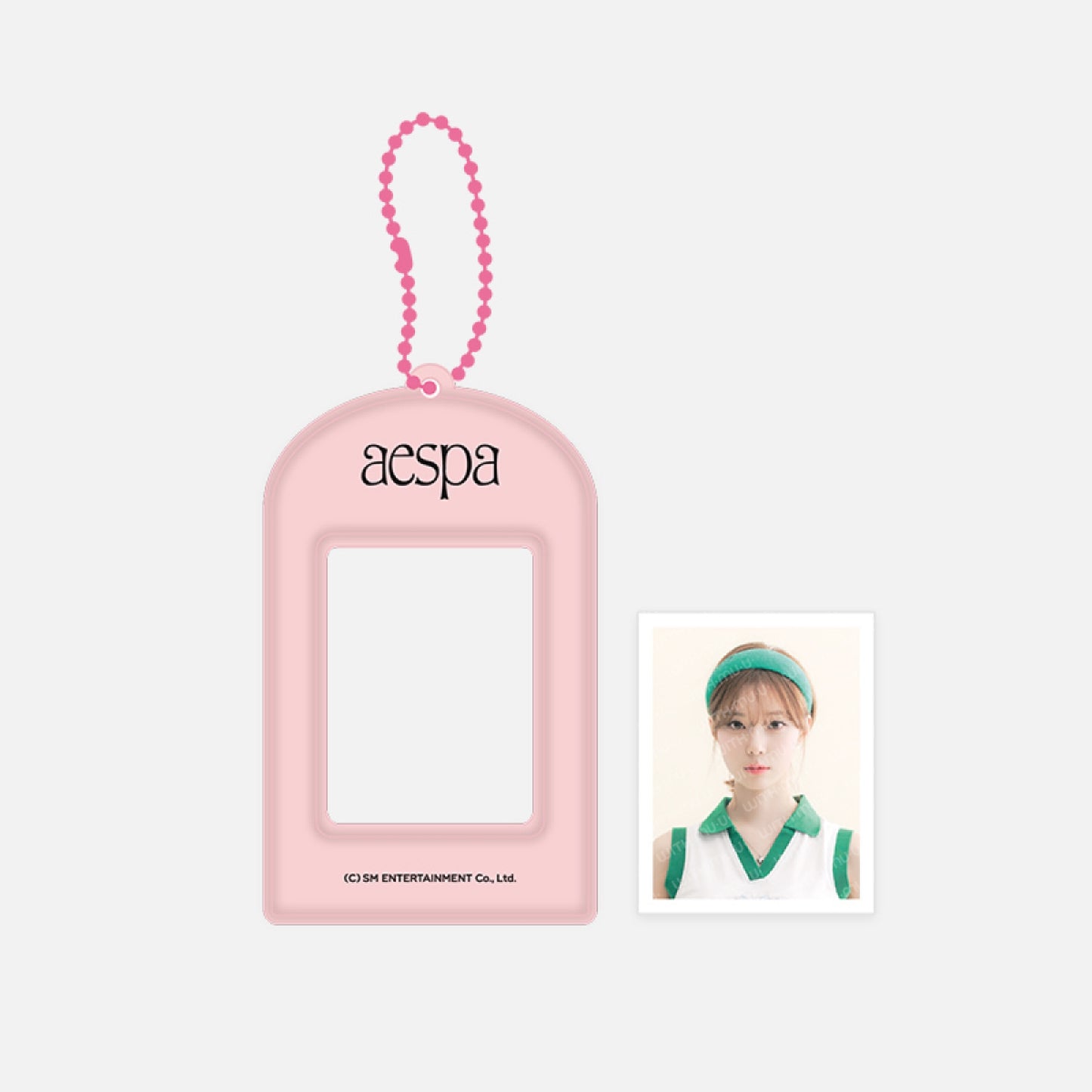 aespa 2024 Season's Greetings ID Photo Keyring