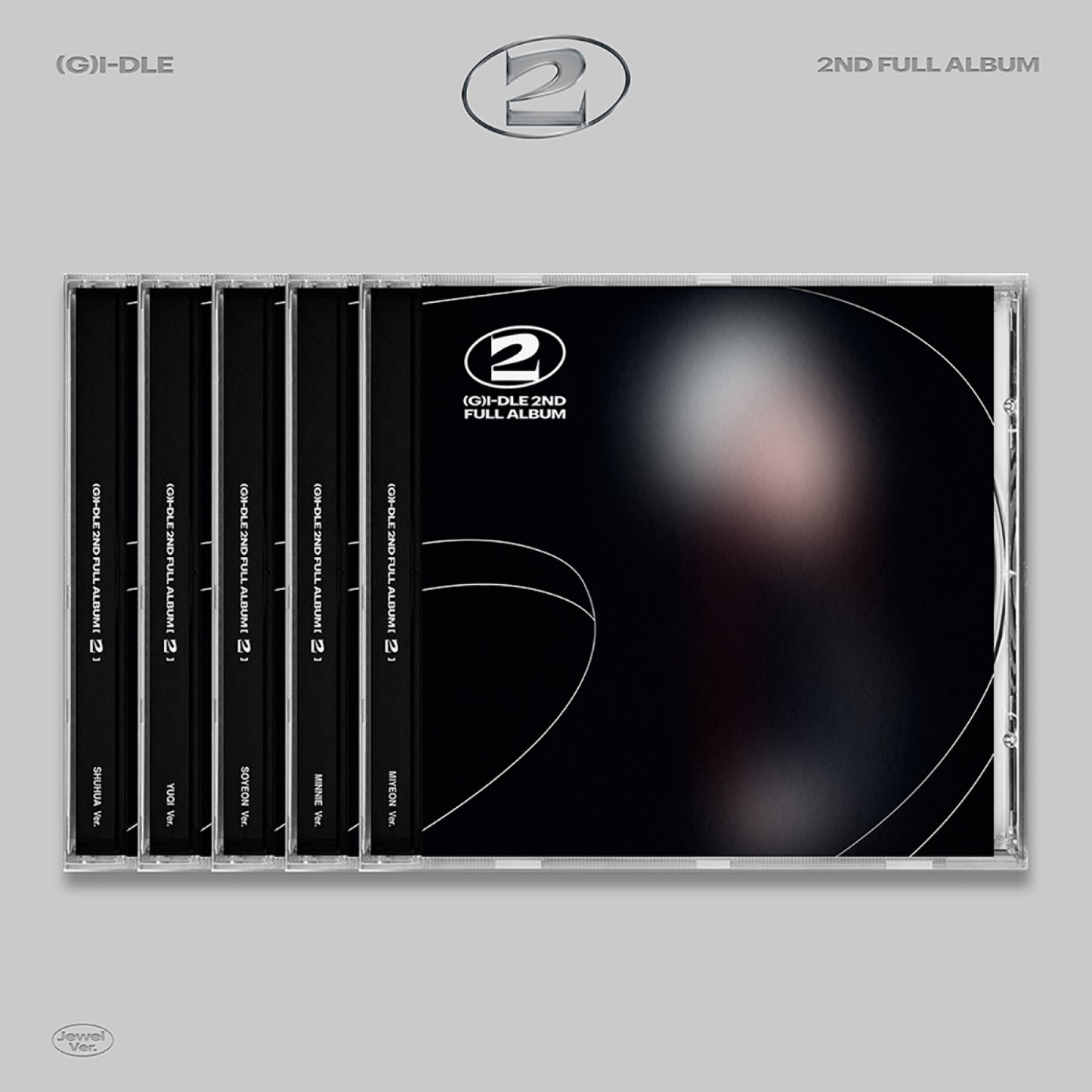 (G)I-DLE 2nd Full Album : 2 (Jewel ver)