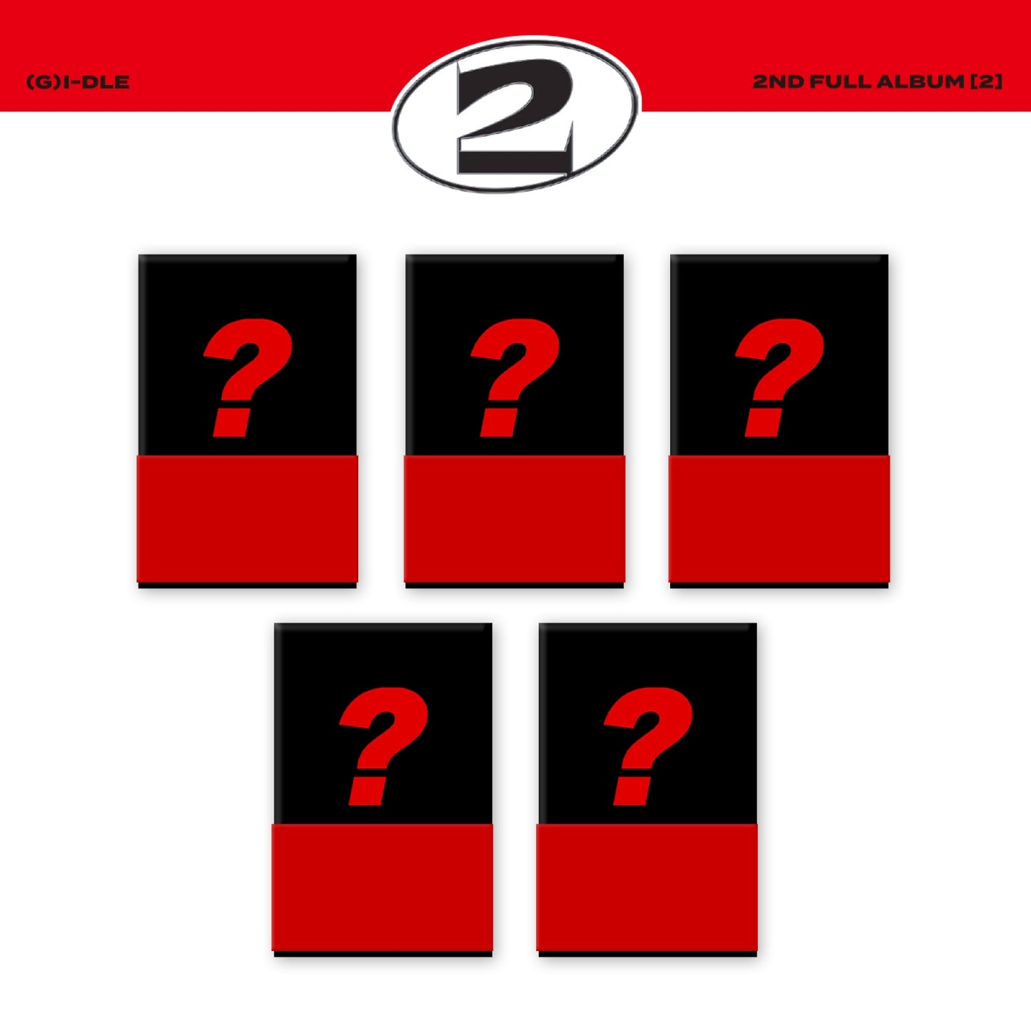 (G)I-DLE 2nd Full Album : 2 (POCAALBUM ver)
