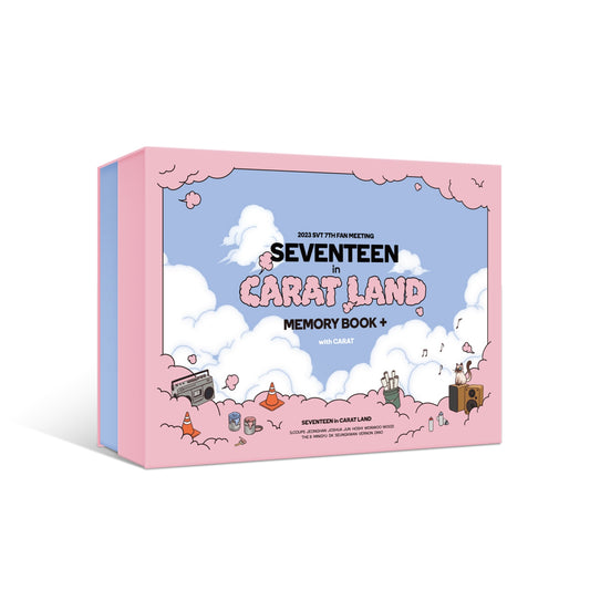 SEVENTEEN [SEVENTEEN in CARAT LAND] Memory Book + Digital Code