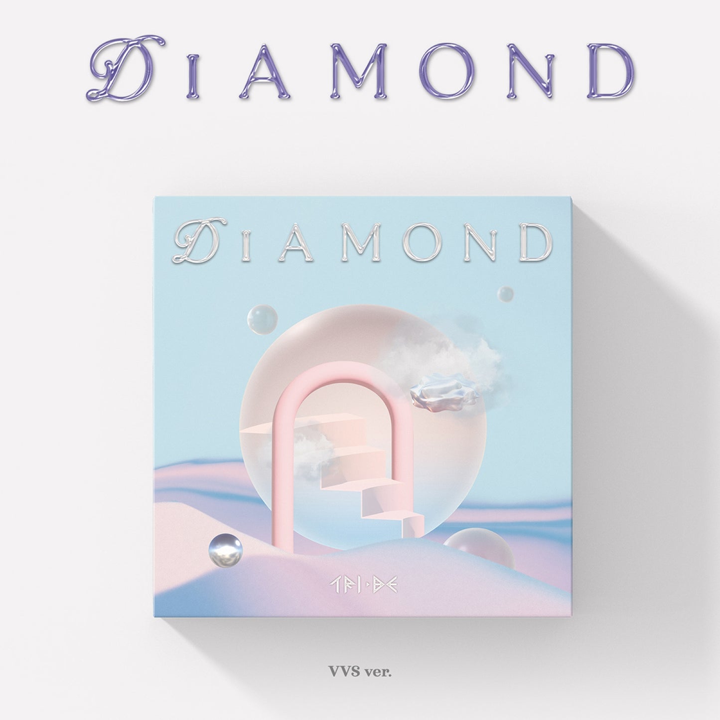 TRI.BE 4th Single Album : Diamond (VVS Ver)