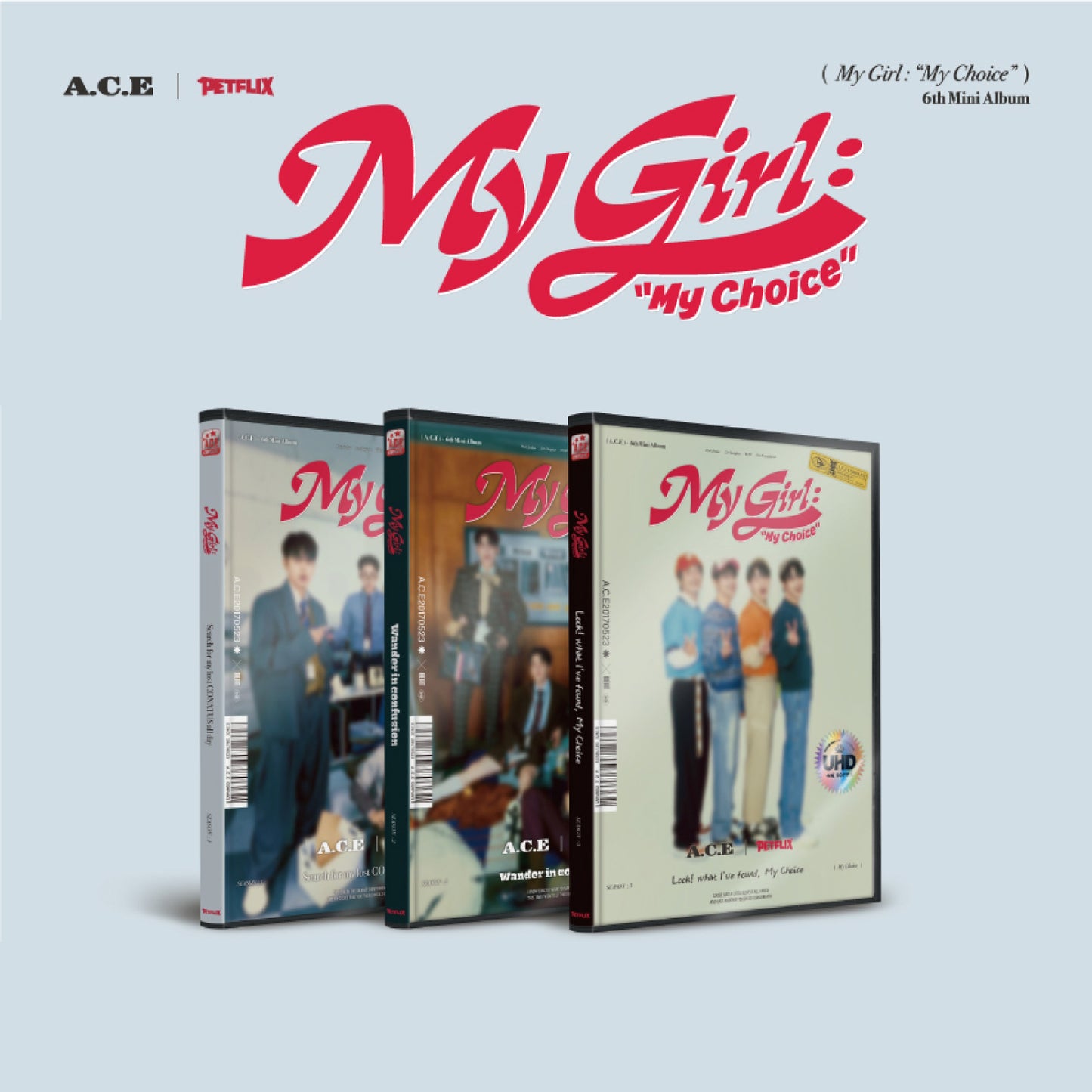 A.C.E 6th Mini Album : My Choice (Random ver)