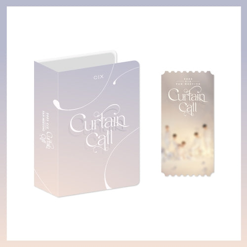 CIX [2023 Fan Meeting : Curtain Call] Ticket Binder & Special Ticket