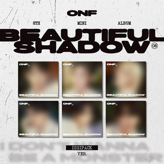 ONF 8th Mini Album : BEAUTIFUL SHADOW (DIGIPACK ver)