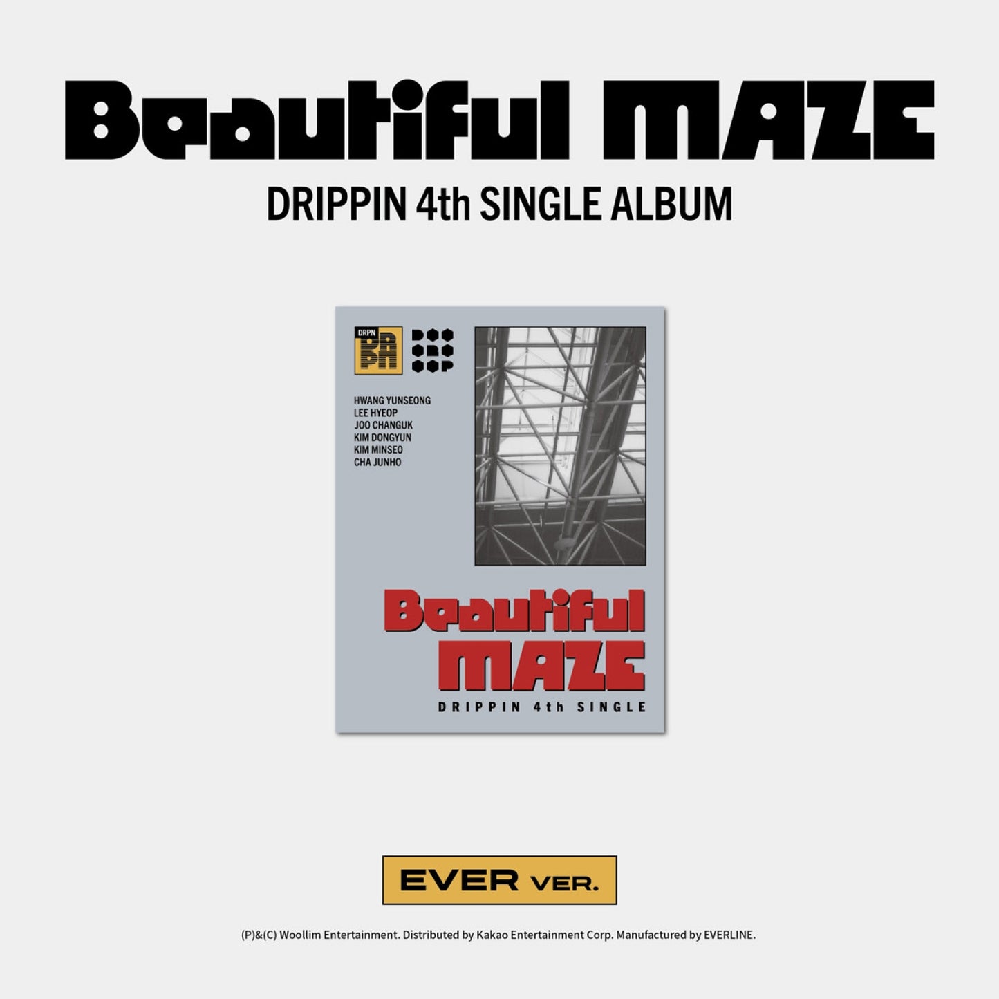 DRIPPIN 4th Single Album : Beautiful MAZE (EVER ver)