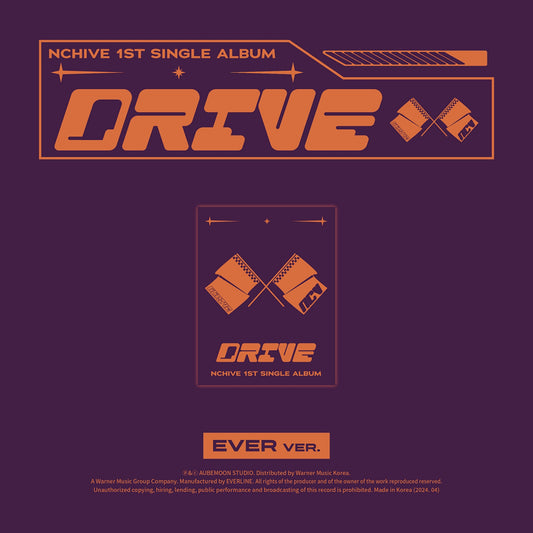 NCHIVE 1st Single Album : Drive (EVER MUSIC ALBUM ver)