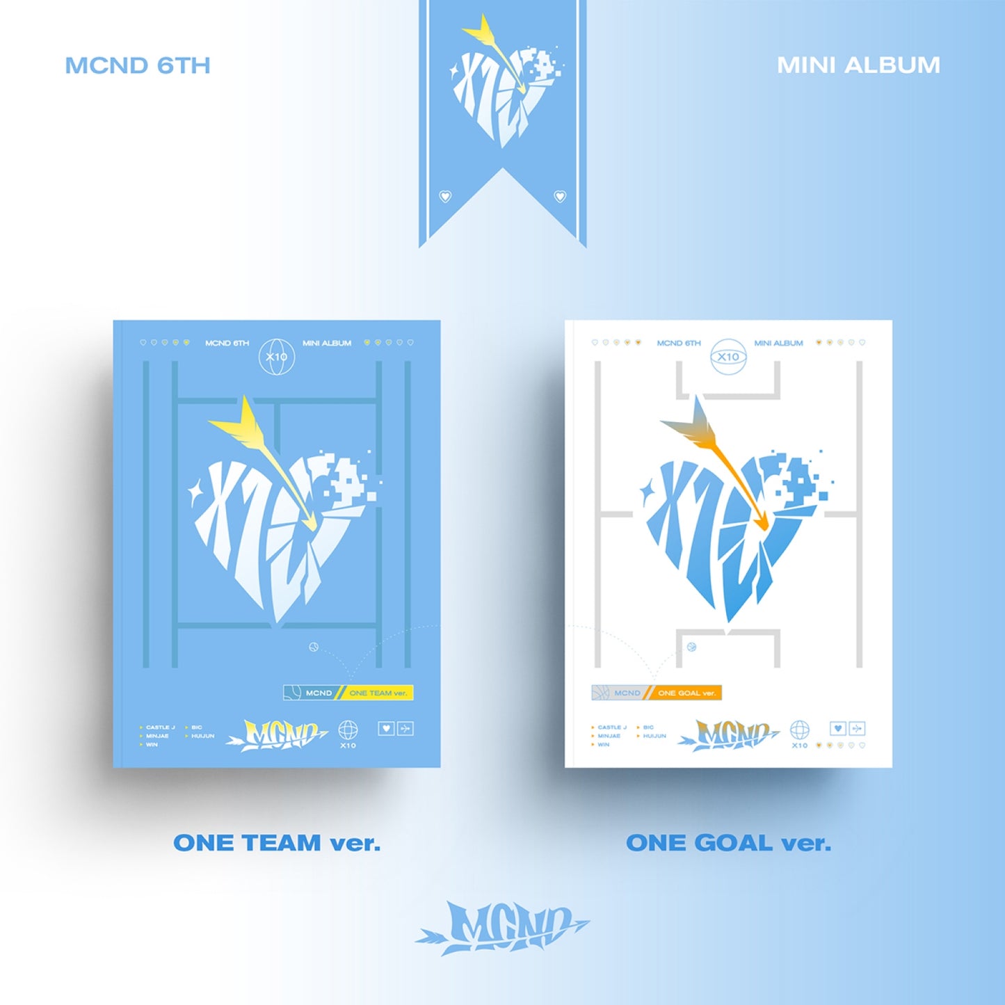 MCND 6th Mini Album : X10