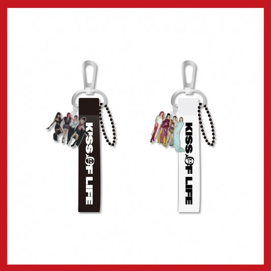 KISS OF LIFE [Born to be XX] Strap Keyring