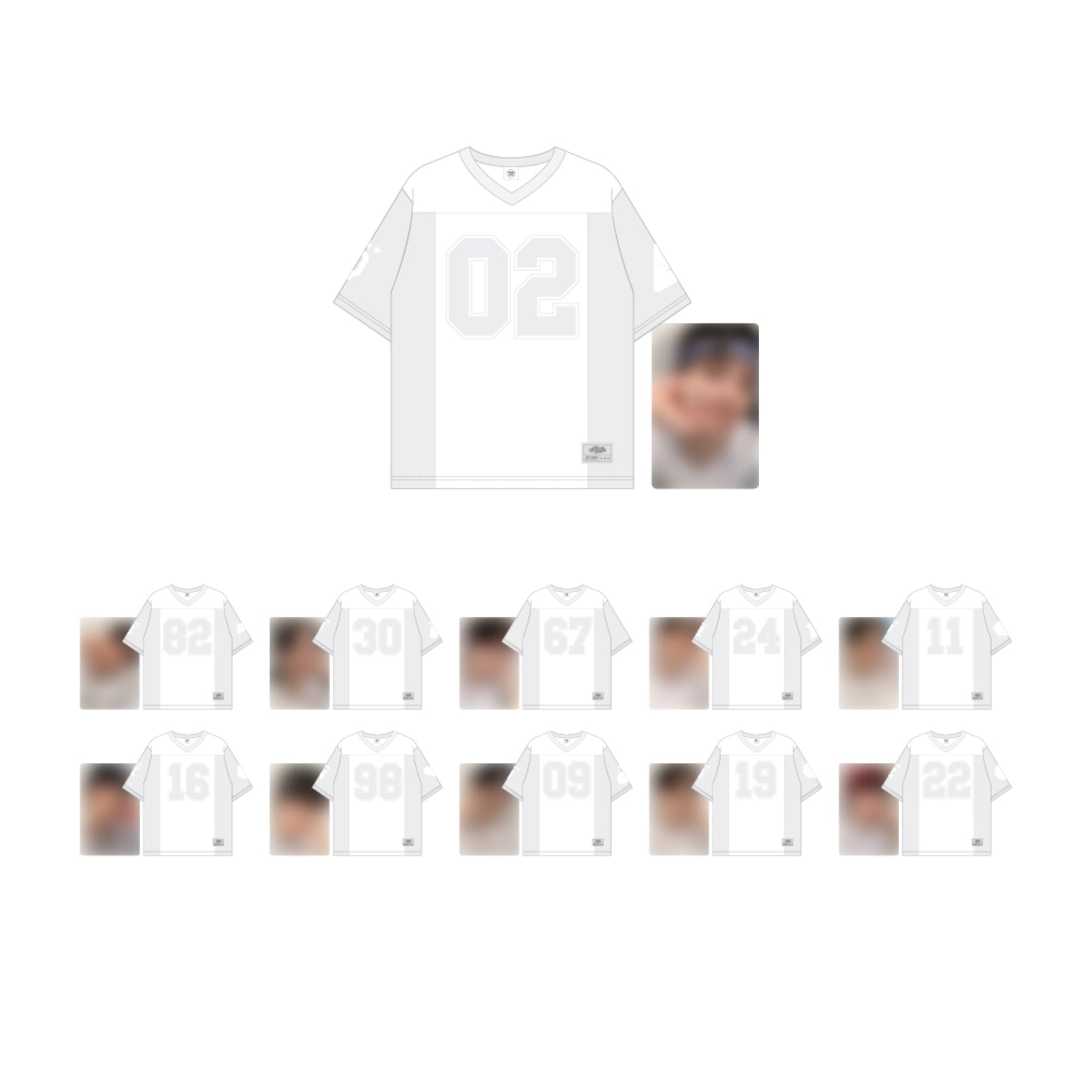 THE BOYZ WORLD TOUR : ZENERATION2 OFFICIAL MD - 15. RUGBY T