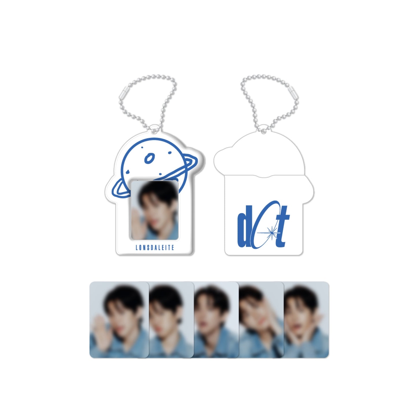 BAEKHYUN [2024 ASIA Tour: Lonsdaleite dot] Mini Trading Card & Mini PVC Holder Set