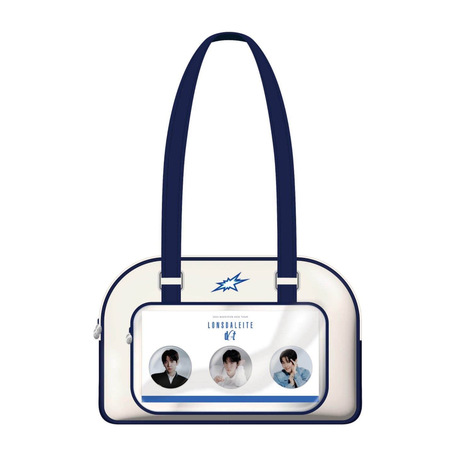 BAEKHYUN [2024 ASIA Tour: Lonsdaleite dot] Collect Bag & Pin Button Set