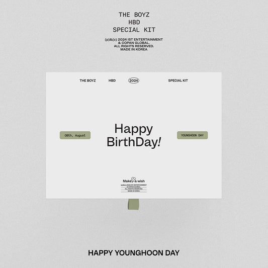 THE BOYZ HBD YOUNGHOON Special Kit