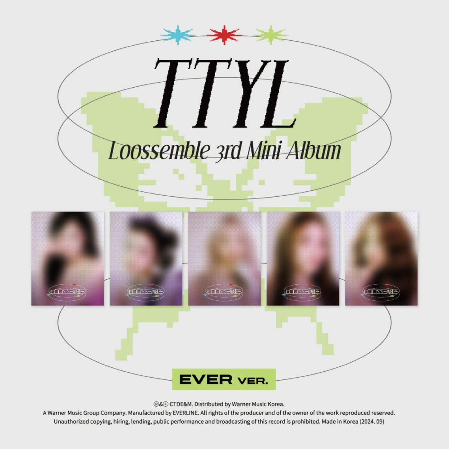 LOOSSEMBLE 3rd Mini Album : TTYL (EVER MUSIC ALBUM ver)