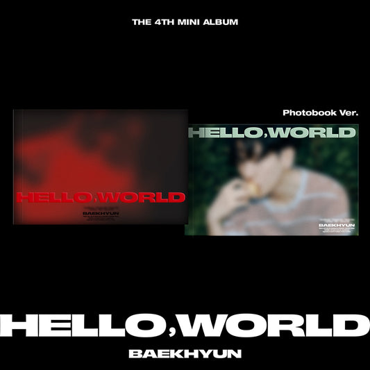 EXO BAEKHYUN 4th Mini Album : Hello, World (Photobook Ver)