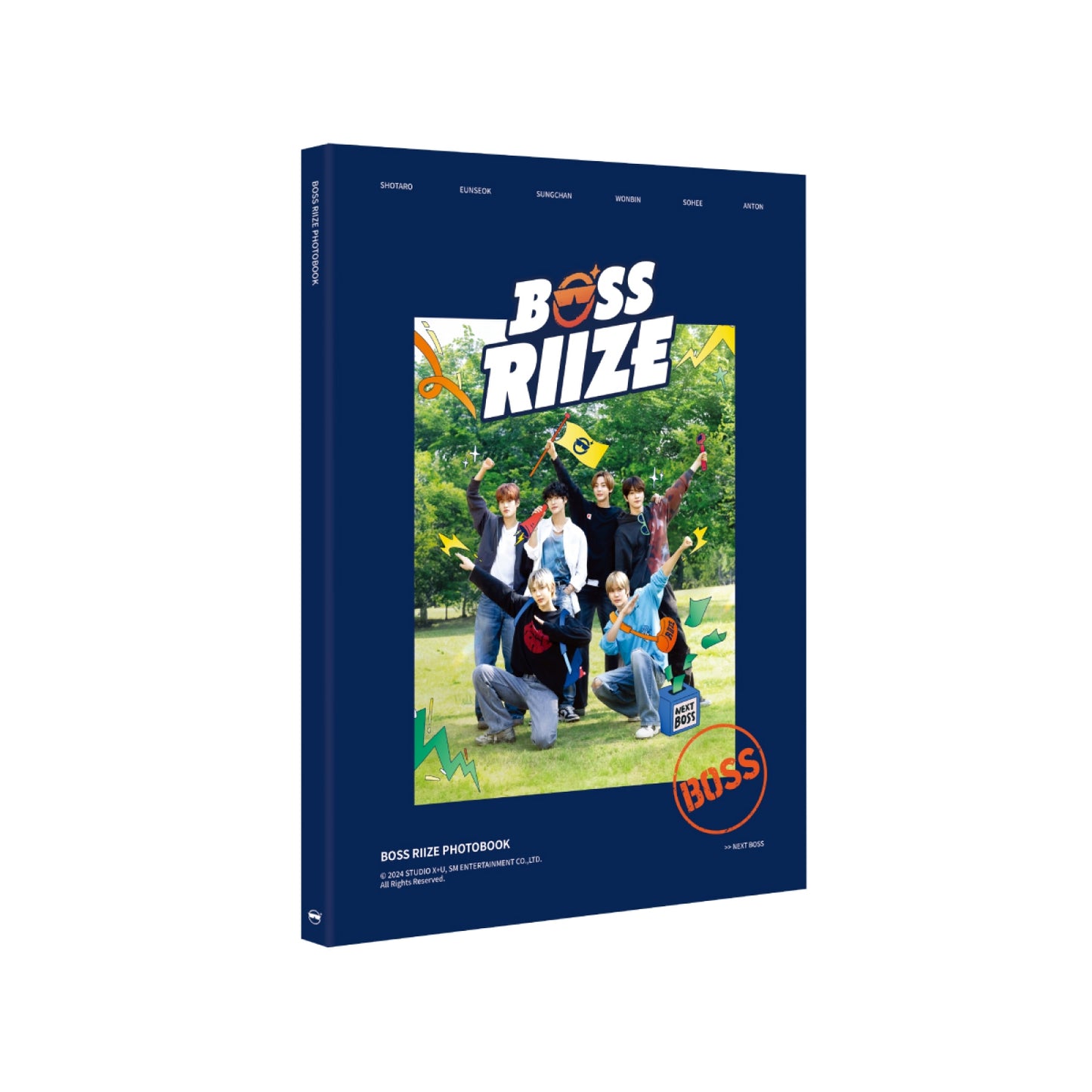 RIIZE [2024 BOSS RIIZE Pop Up] Photobook