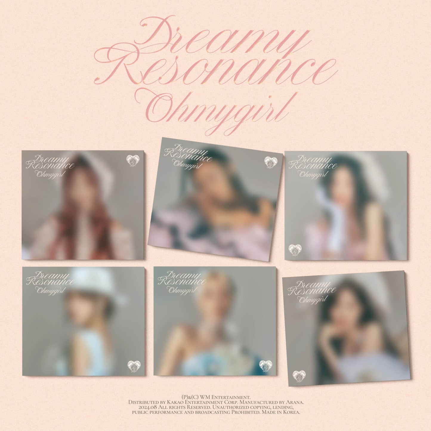 OH MY GIRL 10th Mini Album : Dreamy Resonance (Digipack ver)