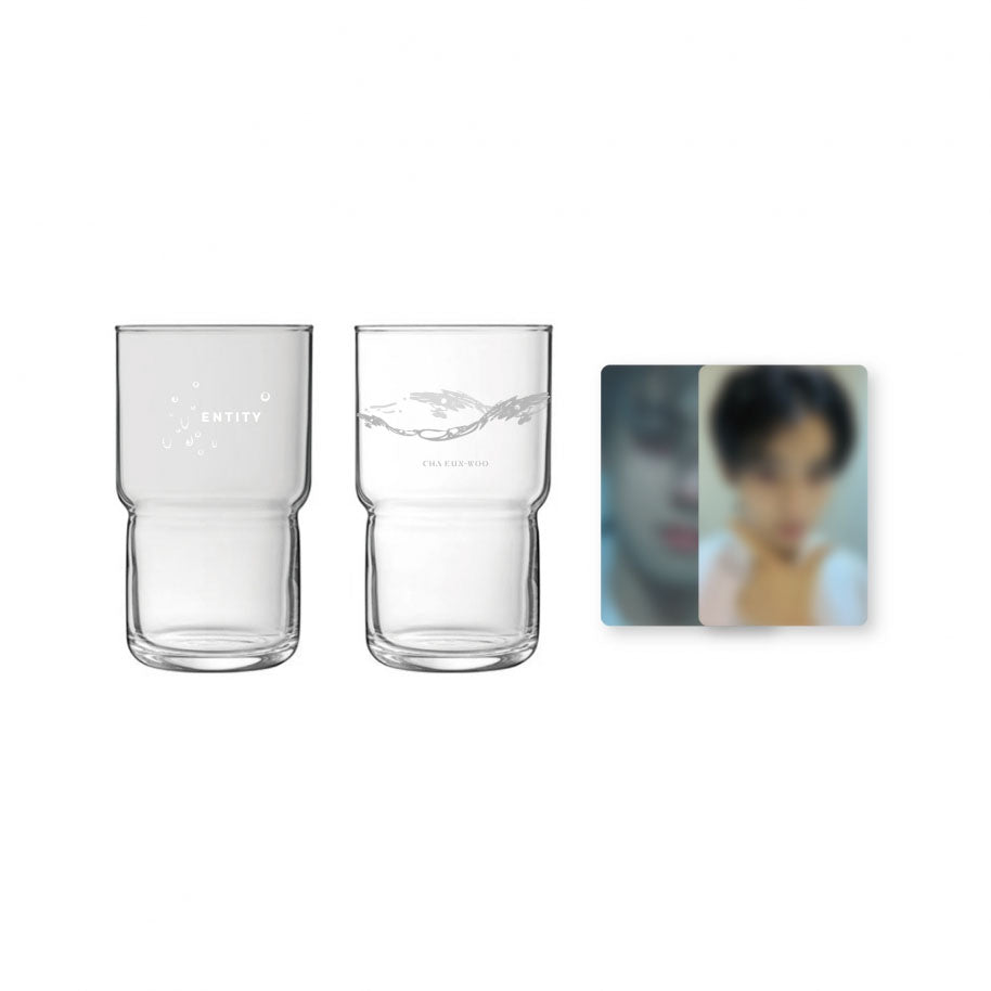 ASTRO Cha Eun Woo [ENTITY] Glass Set
