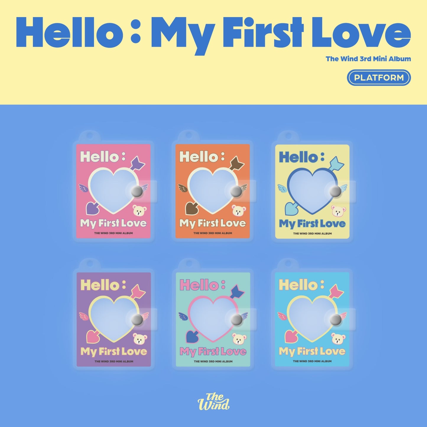 THE WIND 3rd Mini Album : Hello: My First Love (PLATFORM ver)