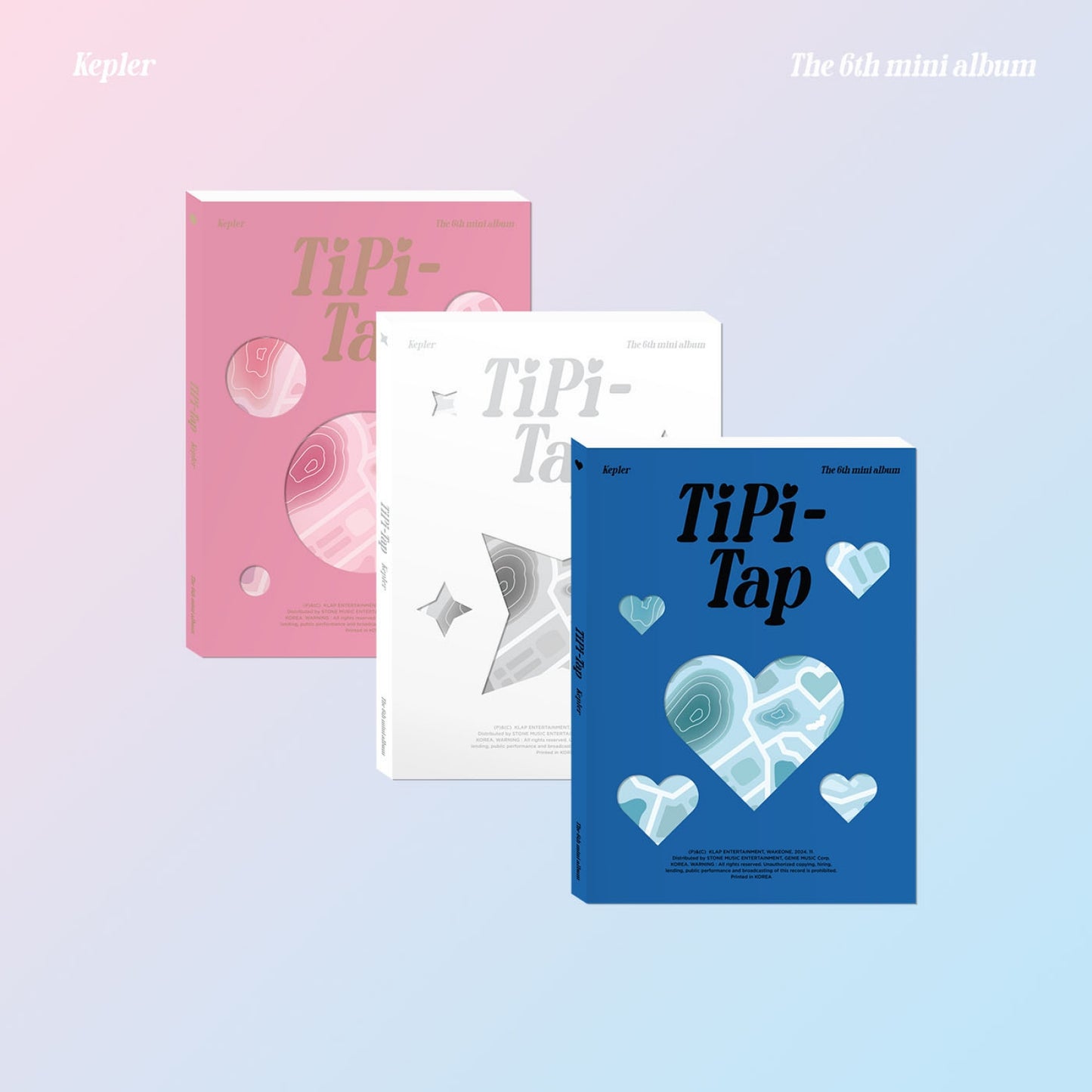 KEP1ER 6th Mini Album : TIPI-TAP