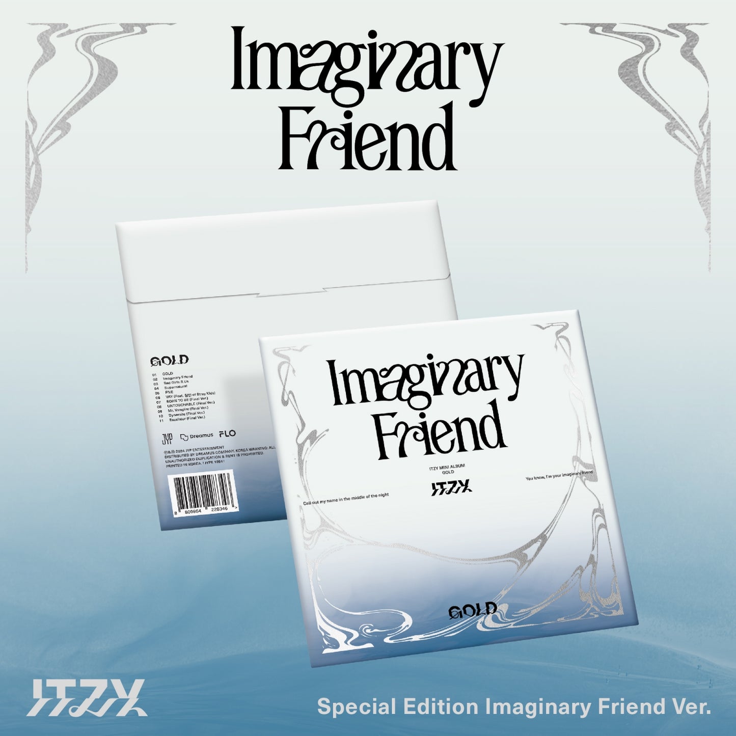 ITZY 2nd Full Album : GOLD (Special ver) (Imaginary Friend ver)