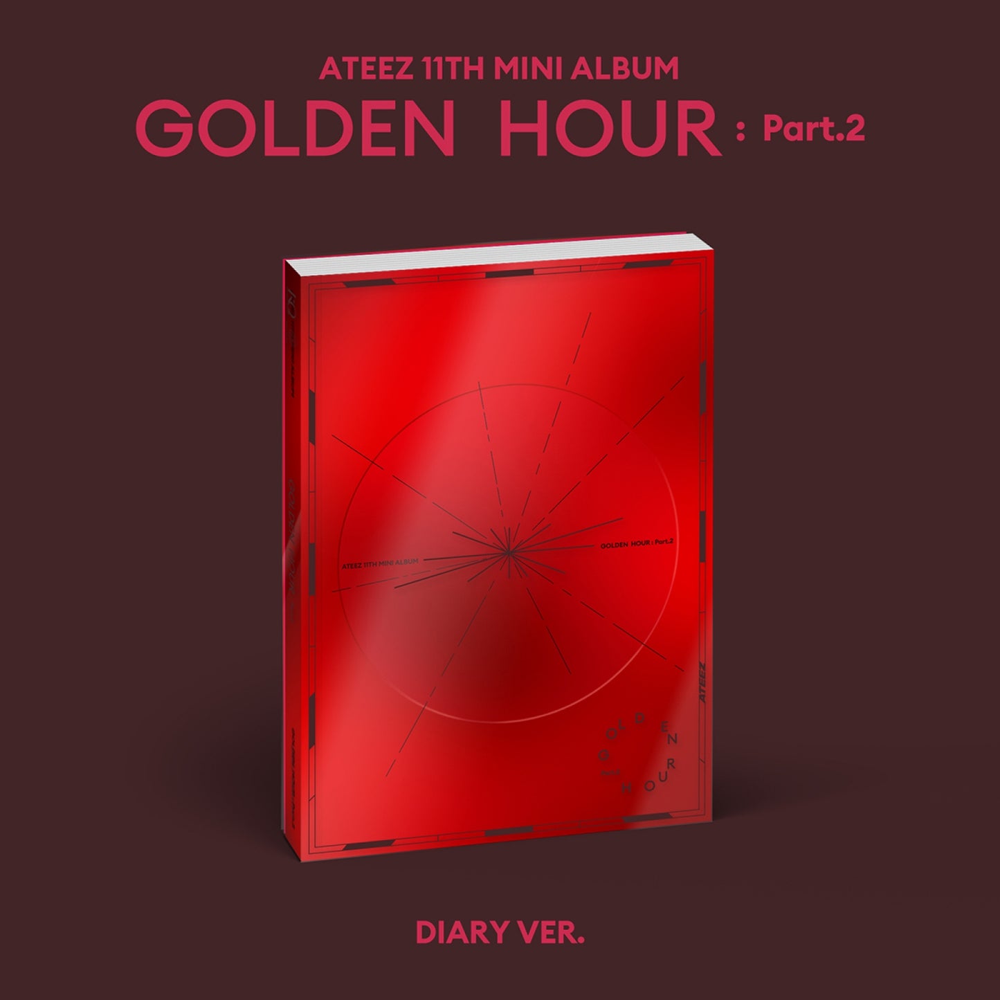 ATEEZ 11th Mini Album : GOLDEN HOUR : Part.2