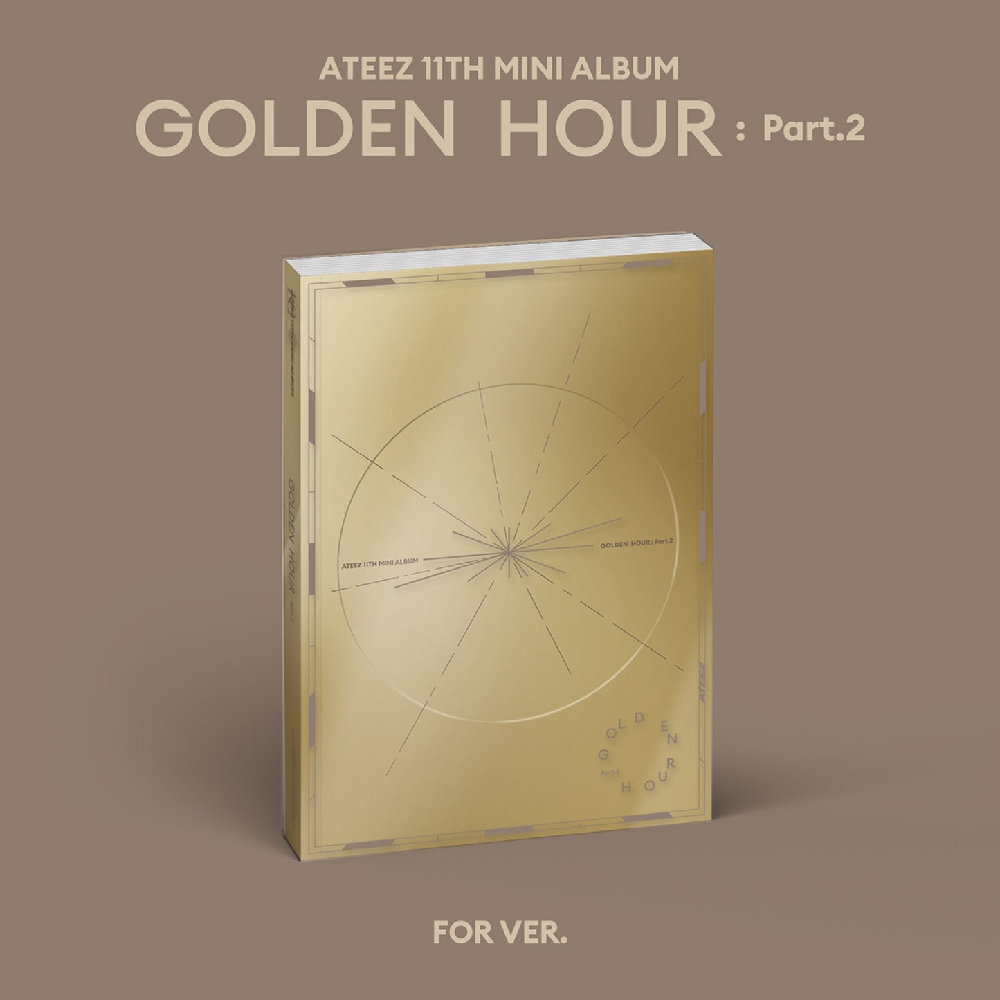 ATEEZ 11th Mini Album : GOLDEN HOUR : Part.2