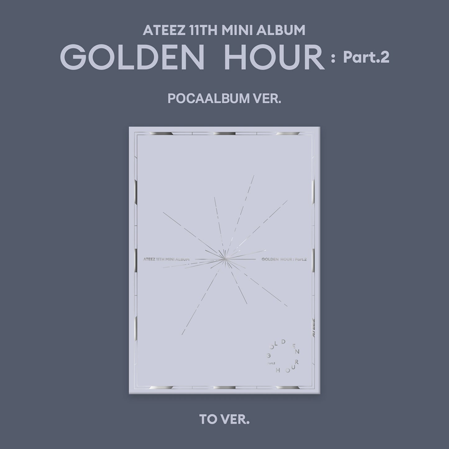 ATEEZ 11th Mini Album : GOLDEN HOUR : Part.2 (POCAALBUM ver)