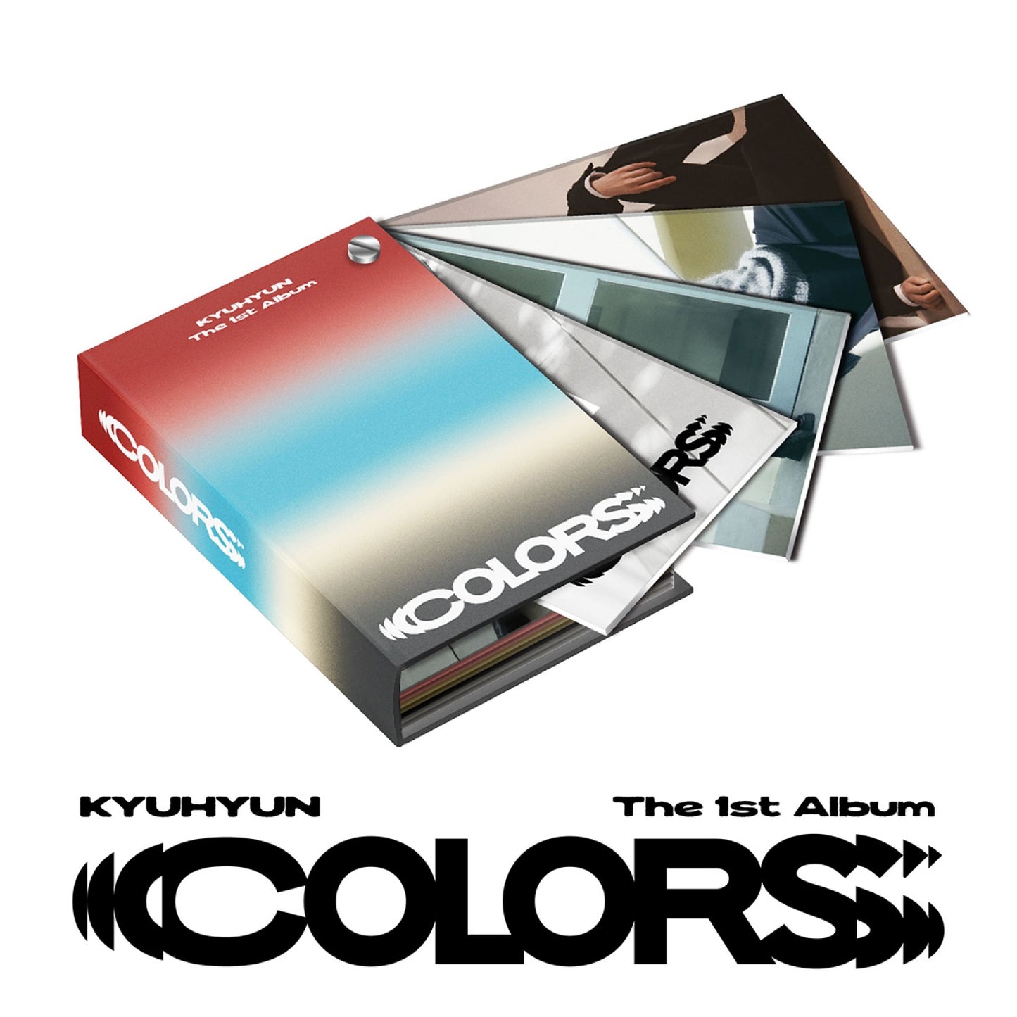 SUPER JUNIOR KYUHYUN 1st Album : COLORS (Color Swatch Book ver)