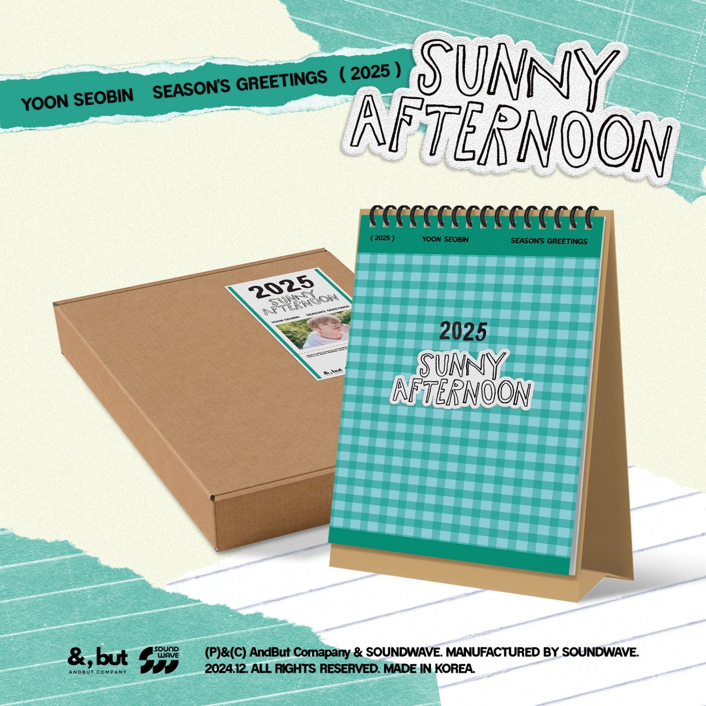 YOON SEOBIN 2025 Season's Greetings [Sunny afternoon]