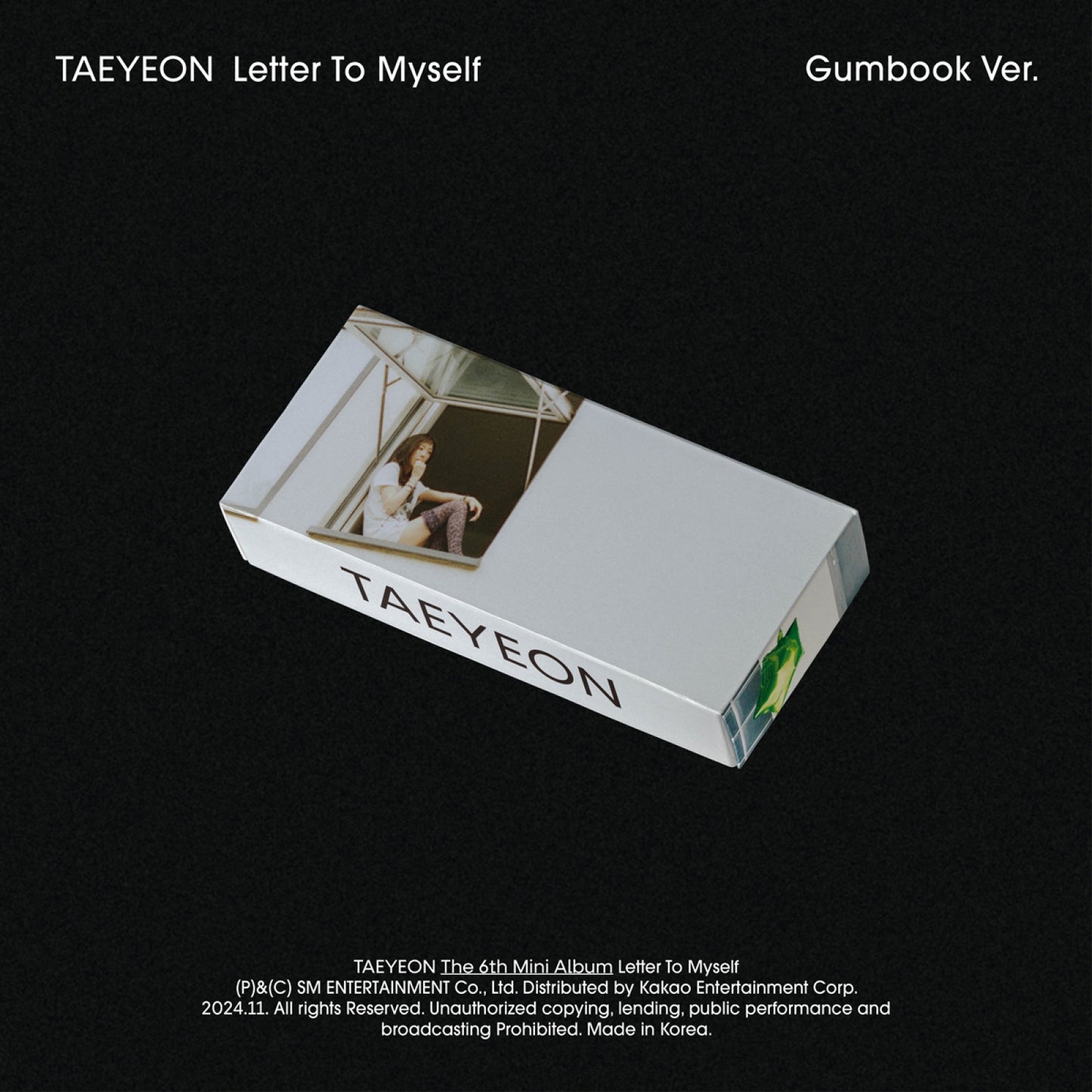 GIRLS' GENERATION TAEYEON 6th Mini Album : Letter To Myself (Gumbook ver)